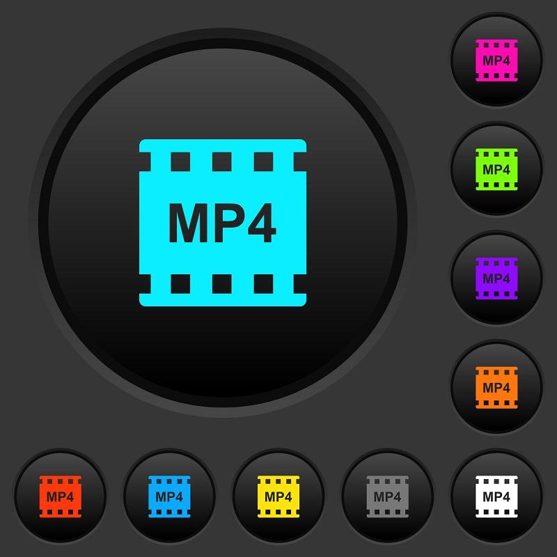 The MP4 file icon.
