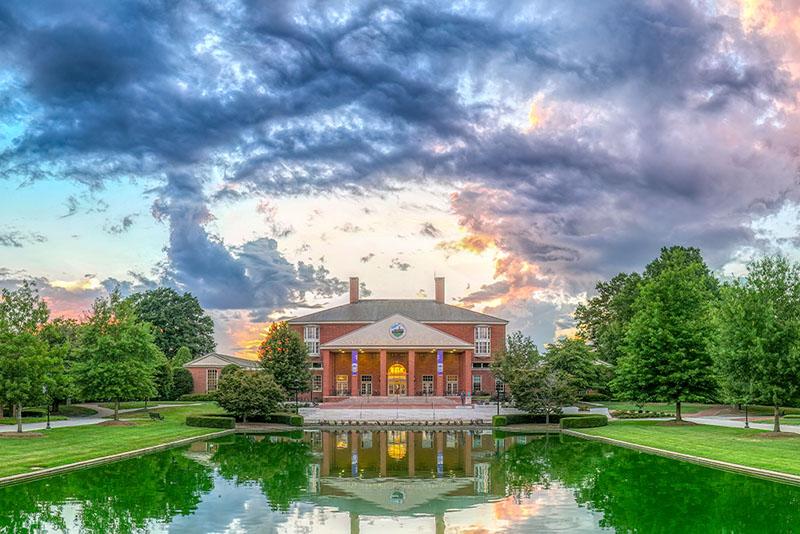 Furman University campus building