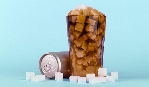 A sugar cube-filled soda.