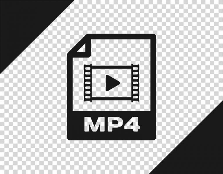 Das Logo für das MP4-Dateiformat.