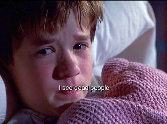 A picture of the movie 'The Sixth Sense'.