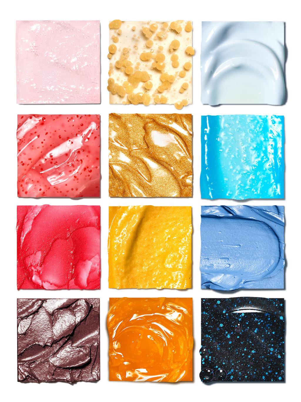 A collection of samples