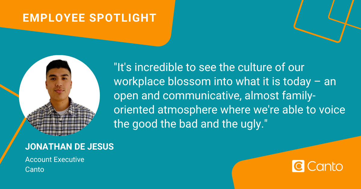 Jonathan De Jesus, Account Executive at Canto.