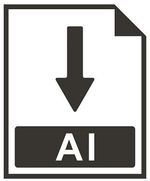 Eine Abbildung des Logos für das AI-Bilddateiformat.