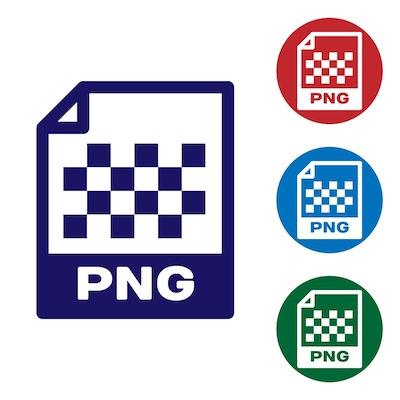 Das Dateisymbol für das PNG-Bildformat.