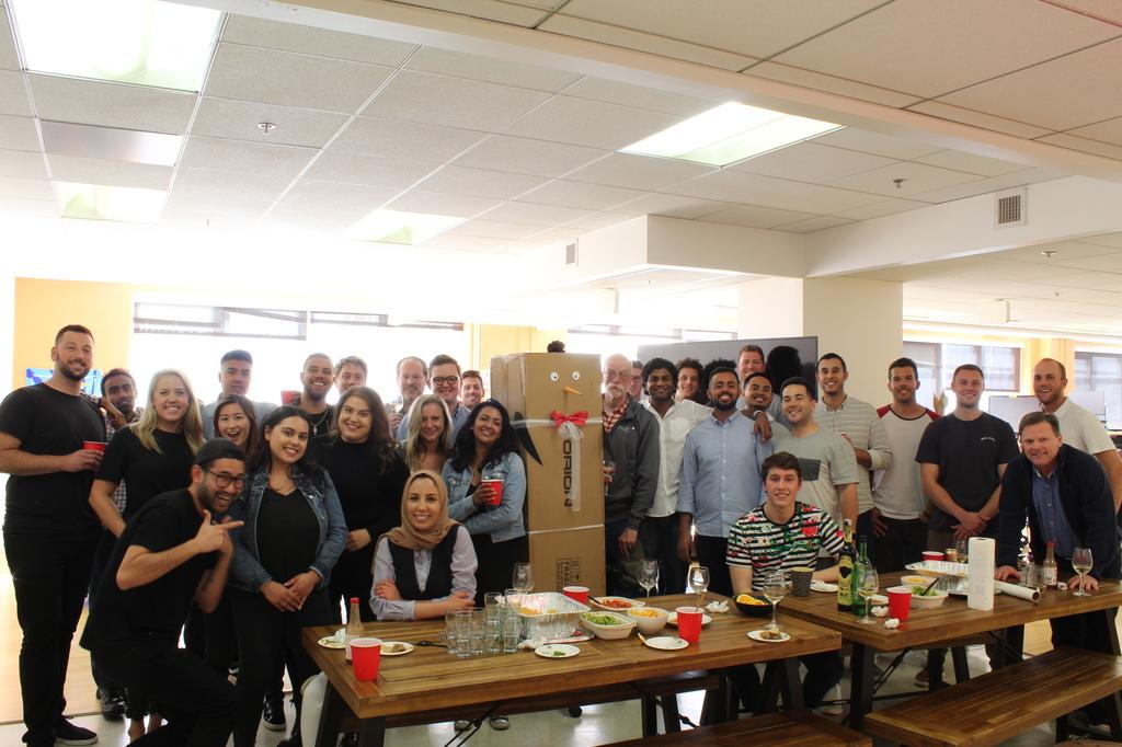 A picture of the Canto team.