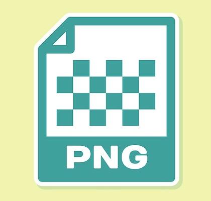 Das Symbol für das PNG-Bildformat.