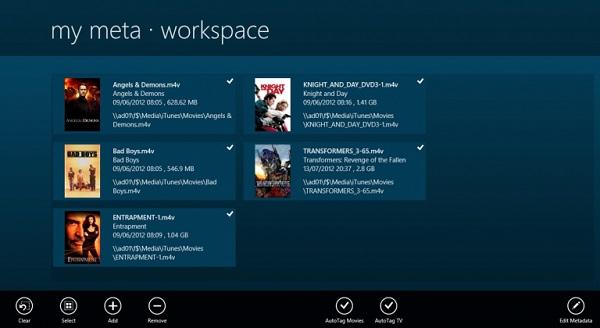 Eine Abbildung der Software MyMeta System.