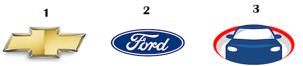 Die Logos verschiedener Automobilhersteller.