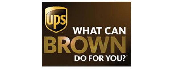 Einer der früheren Slogans von UPS.