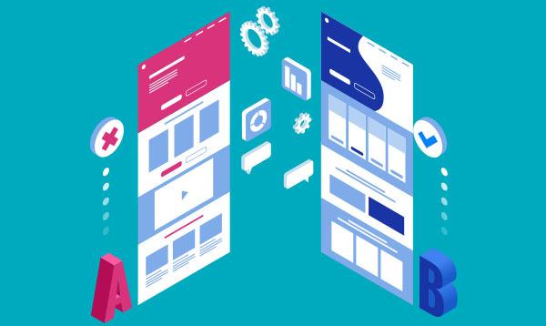 Illustration of A/B testing