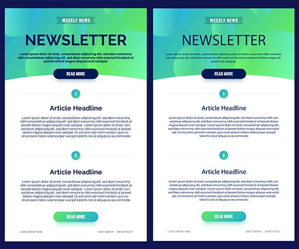 Web font and web safe fallback font side-by-side