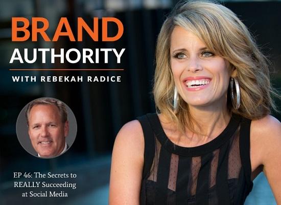 Eine Abbildung von The Brand Authority Podcast.