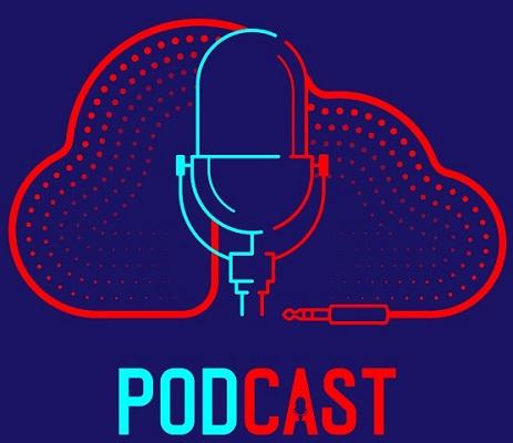 Ein Podcast-Symbol.