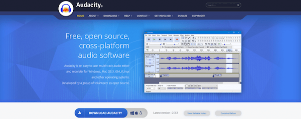 Audacity bietet Ihnen alle Audiowerkzeuge, die Sie jemals brauchen werden.
