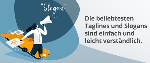 Eine Infografik zu Slogans.