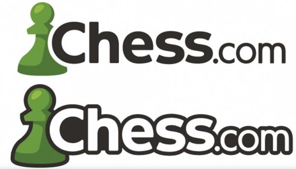 Das Logo von Chess.com.