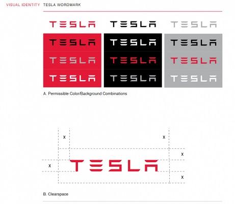 Der Tesla Styleguide.