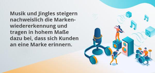 Eine Infografik zum Thema Musik und Klang.