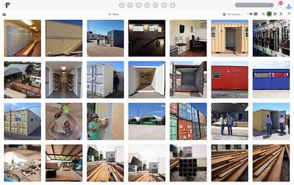 Bildergalerie im Canto Portal von Falcon Structures.