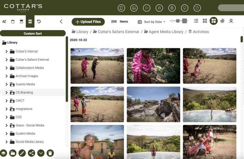 Cottar's Safaris Canto library Screenshot 