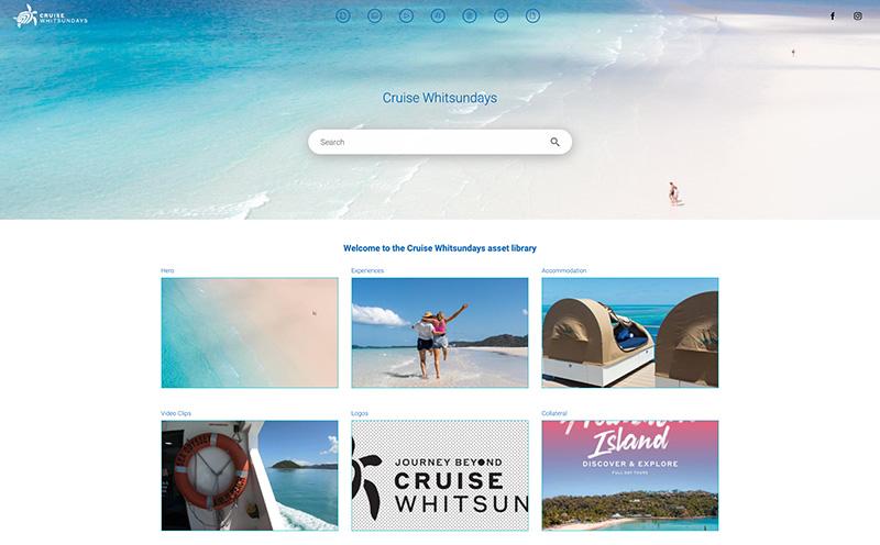 A Journey Beyond Portal in Canto with beach and island tourism imagery. 