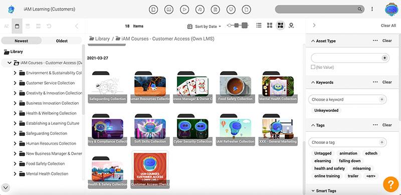 iAM Learning's Canto library. 