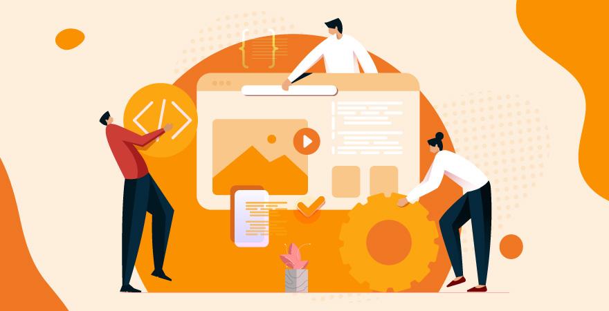 Co-workers combining data and elements for a more seamless experience and providing accessibility.