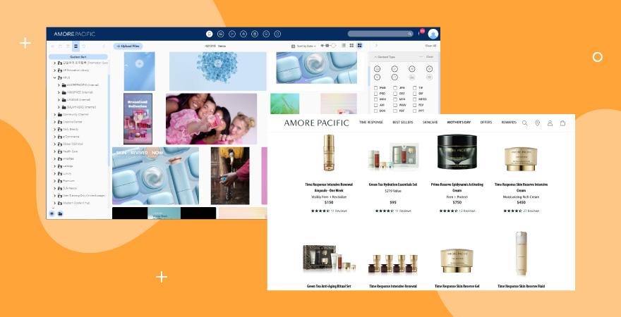 Produktabbildungen von Amorepacific in ihrer Canto Medienbibliothek.