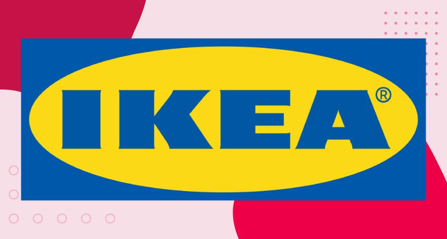 Ikea logo.