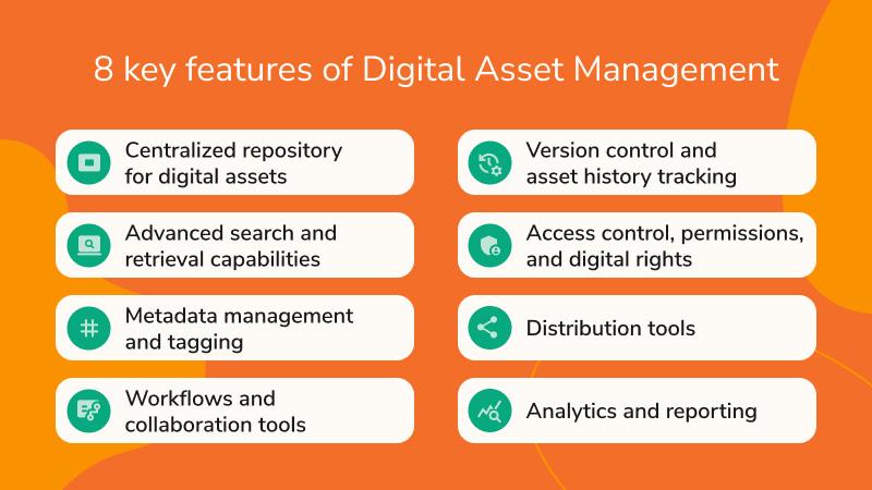 8 key features of digital asset management