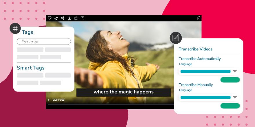 Automatische Video-Transkription und Smart Tags in Canto DAM