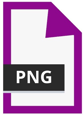 Das Dateisymbol für das PNG-Bildformat.