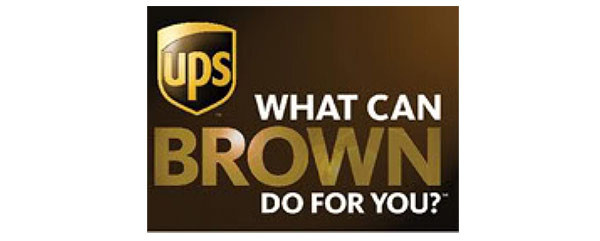 Einer der früheren Slogans von UPS.