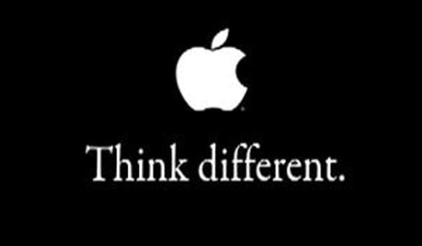 Eine Werbung von Apple.