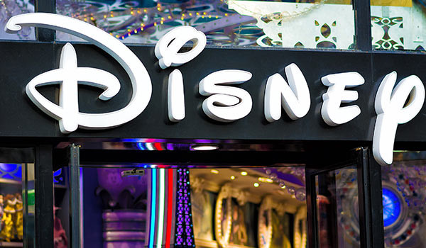 Ein Ladengeschäft von Disney.