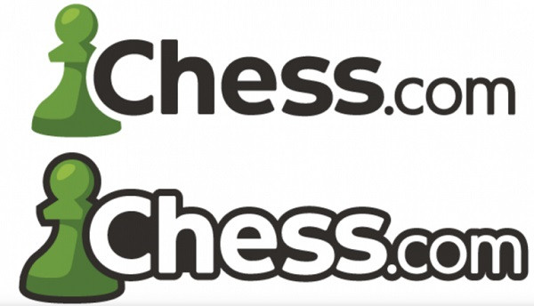 Das Logo von Chess.com.