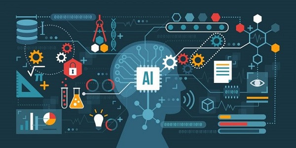 Eine Illustration zum Thema künstliche Intelligenz.