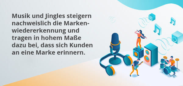 Eine Infografik zum Thema Musik und Klang.