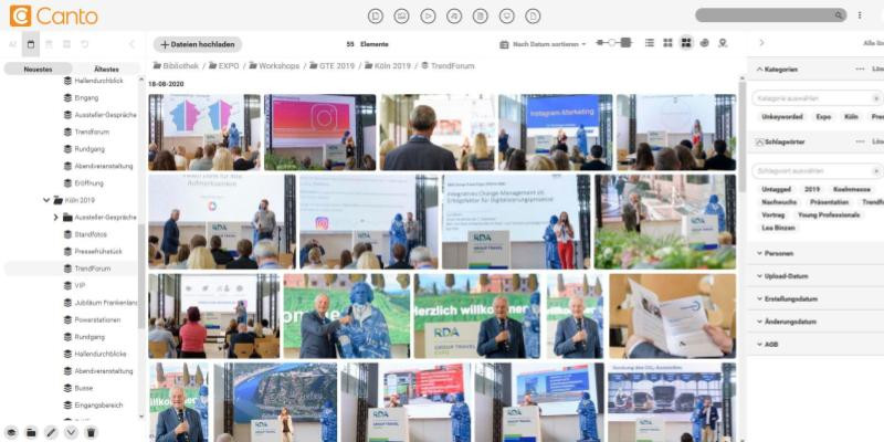 RDA Expo GmbH Canto Screenshot I