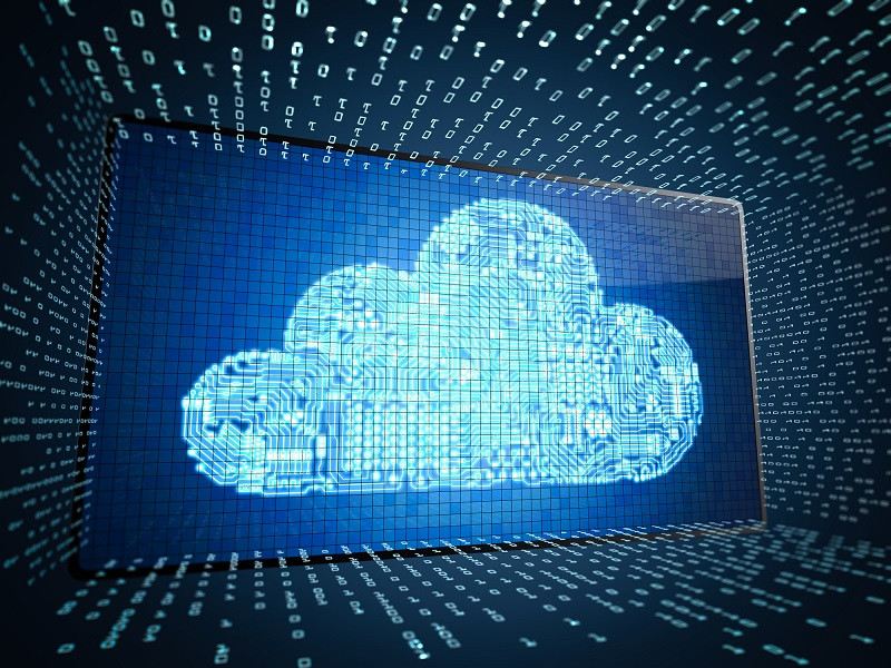 A digital floating cloud.