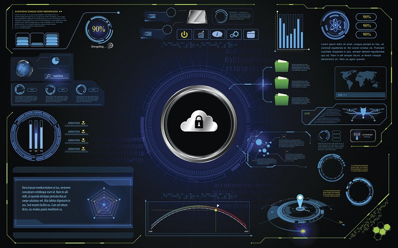 An interface of digital media systems.
