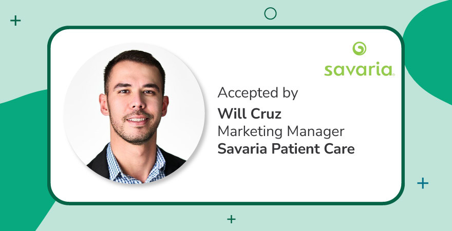 Headshot of Will Cruz, Marketing Manager at Savaria Patient Care, who received Canto's Best in DAM, Workflow Innovation award.